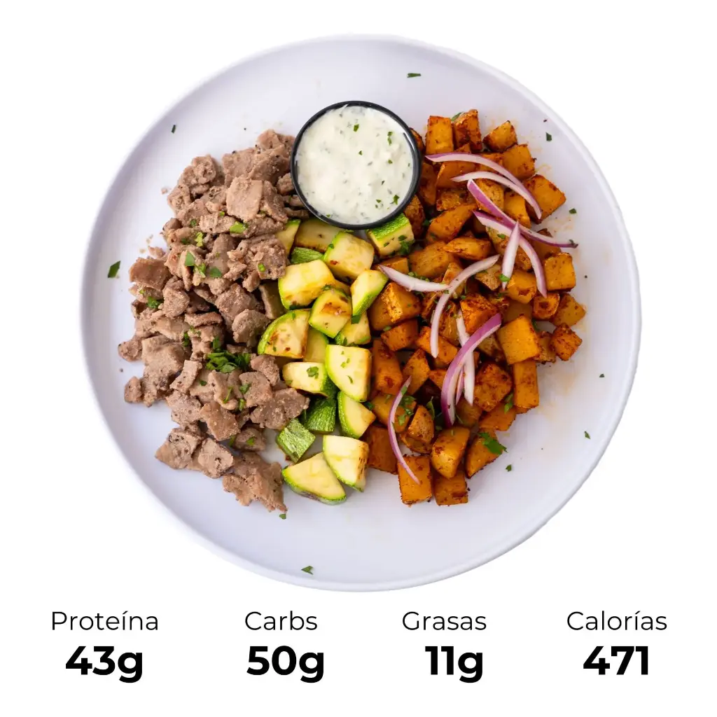 Greek Beef Bowl